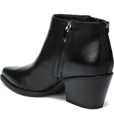 Shop Sam Edelman Walden Bootie In Black Leather