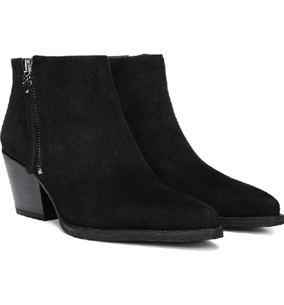 Shop Sam Edelman Walden Bootie In Black Suede