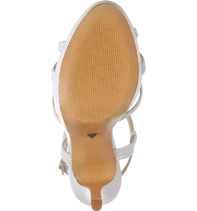 Shop Schutz Bogga Platform Sandal In White Leather