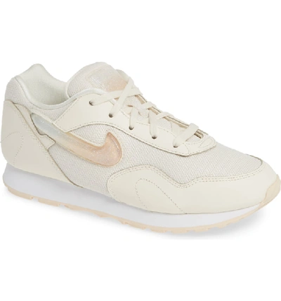 Shop Nike Outburst Sneaker In Pale Ivory/ Guava Ice/ White