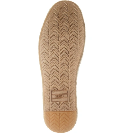 Shop Toms Deconstructed Alpargata Slip-on In Natural Floral Lace Fabric