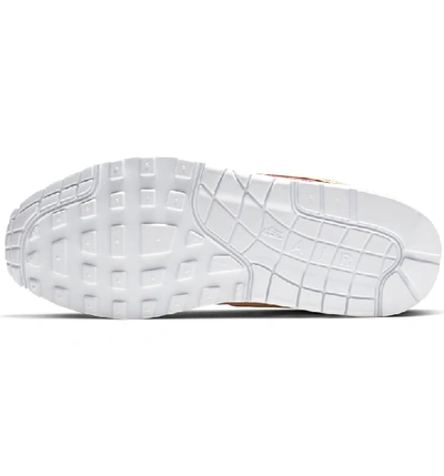 Shop Nike Air Max 1 Se Sneaker In Desert/ Fuchsia/ Orange/ White