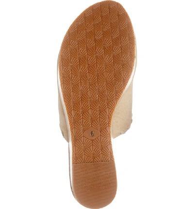 Shop Ariat Layla Wedge Slide Sandal In Light Tan Suede