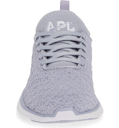 Shop Apl Athletic Propulsion Labs Techloom Phantom Running Shoe In Faded Lavender/ White