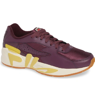 Shop Fila Mindblower Shoe In Potent Purple/ Ecru/ Bamboo