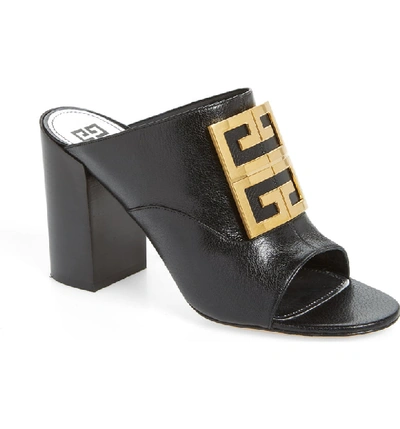 Shop Givenchy 4g Slide Sandal In Black