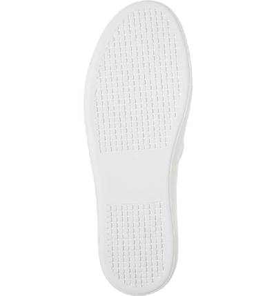 Shop Steve Madden Gills Platform Slip-on Sneaker In White Leather