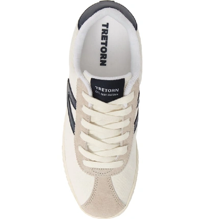 Shop Tretorn Callie Sneaker In Vintage White/ Ice/ Night