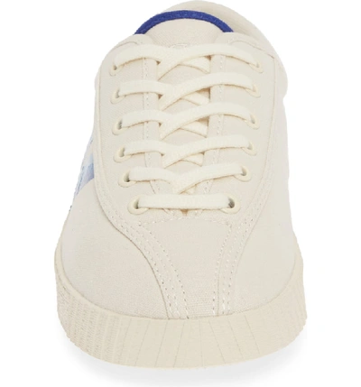 Shop Tretorn Nylite Sneaker In Cream/ Blue Violet