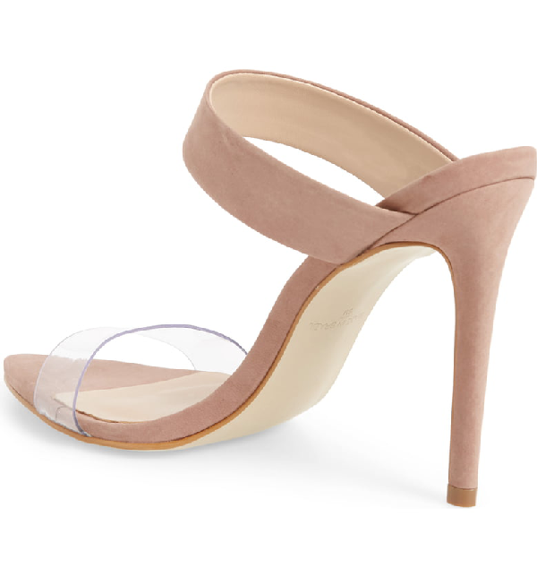 amaya clear slide sandal