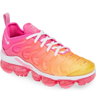 Shop Nike Air Vapormax Plus Sneaker In Laser Fuchsia/ White/ Pink
