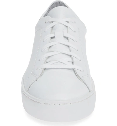 Shop Vagabond Zoe Sneaker In White Leather