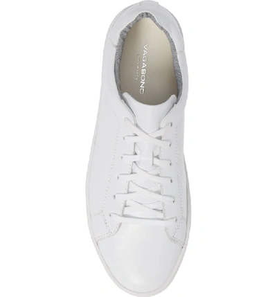 Shop Vagabond Zoe Sneaker In White Leather