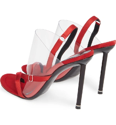 Shop Alexander Wang Kaia Sandal In Red