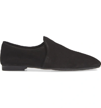 Shop Aquatalia Revvy Weatherproof Loafer In Black Suede