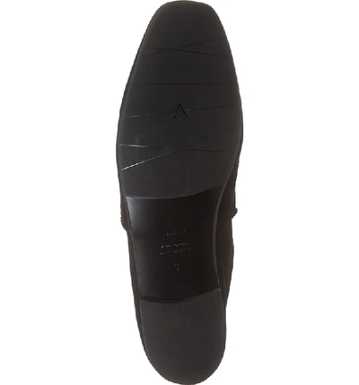 Shop Aquatalia Revvy Weatherproof Loafer In Black Suede