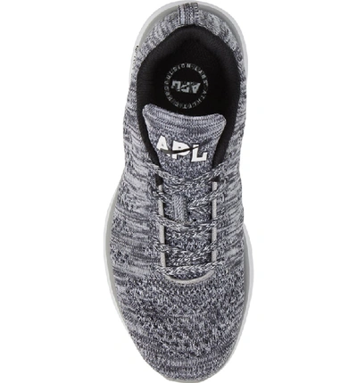 Shop Apl Athletic Propulsion Labs Techloom Pro Knit Running Shoe In Heather Grey