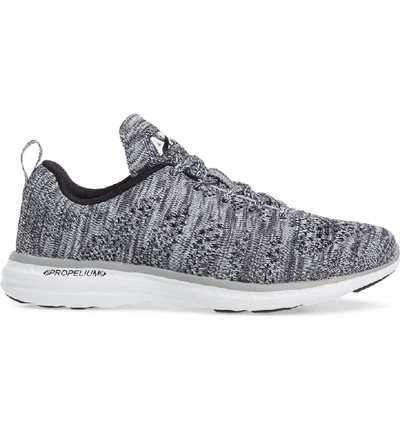 Shop Apl Athletic Propulsion Labs Techloom Pro Knit Running Shoe In Heather Grey