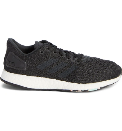 Shop Adidas Originals Pureboost Dpr Running Shoe In Black/ Grey Five/ Solid Grey