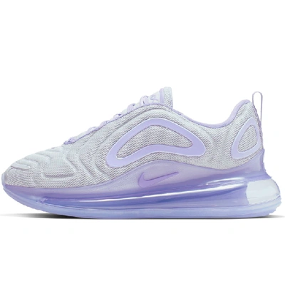 Shop Nike Air Max 720 Sneaker In Pure Platinum/ Oxygen Purple