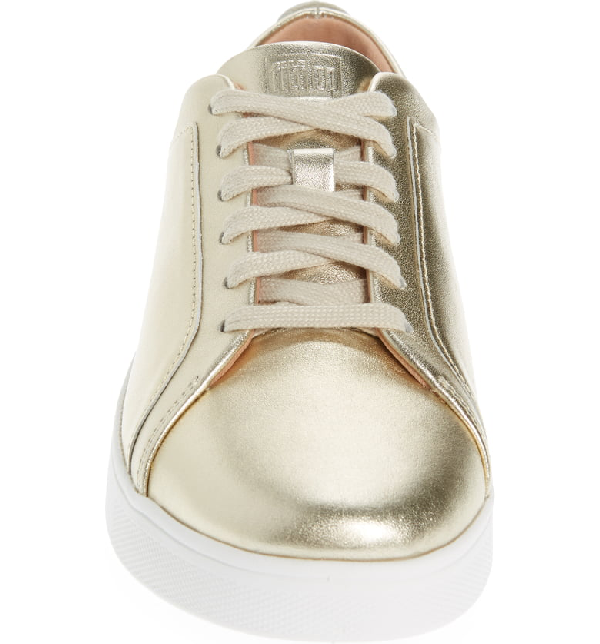 fitflop gold trainers