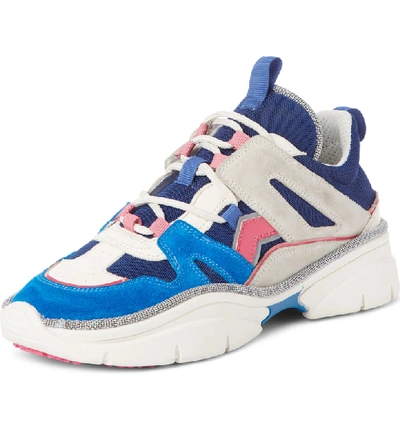 Shop Isabel Marant Kindsay Sneaker In Electric Blue