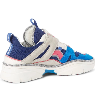 Shop Isabel Marant Kindsay Sneaker In Electric Blue
