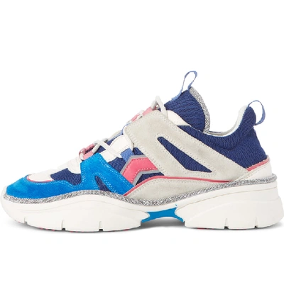 Shop Isabel Marant Kindsay Sneaker In Electric Blue