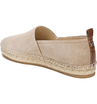 Shop Sam Edelman Khloe Espadrille Flat In Warm Taupe Suede