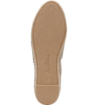 Shop Sam Edelman Khloe Espadrille Flat In Warm Taupe Suede