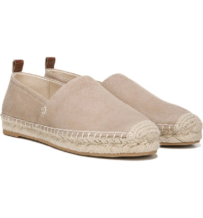 Shop Sam Edelman Khloe Espadrille Flat In Warm Taupe Suede