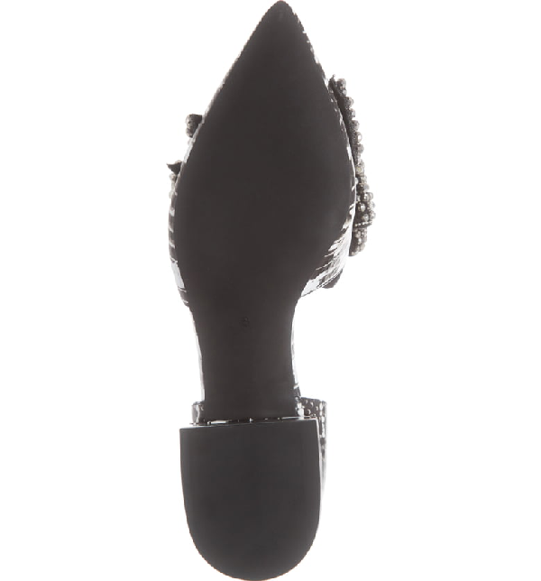 jeffrey campbell embellished bow loafer