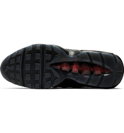 Shop Nike Air Max 95 Lv8 Sneaker In Black/ Ember Glow/ Dark Grey