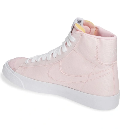 Shop Nike Blazer Mid '77 Vintage Sneaker In Pink Foam / Pink Foam/ White