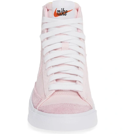 Shop Nike Blazer Mid '77 Vintage Sneaker In Pink Foam / Pink Foam/ White
