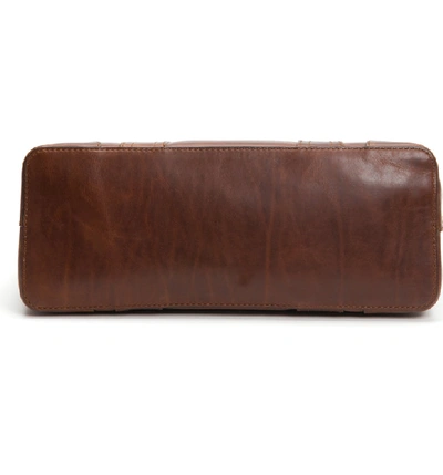Frye Melissa Leather Shopper - Brown In Cognac