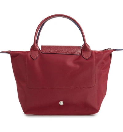 Shop Longchamp Le Pliage Club Tote - Red In Garnet Red