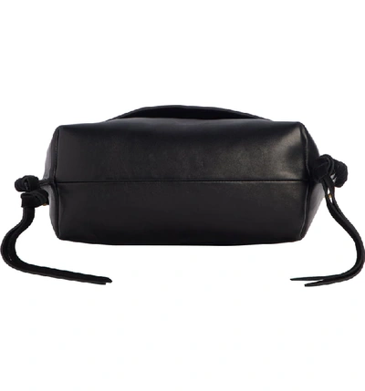 Shop Isabel Marant Asli Leather Shoulder Bag - Black