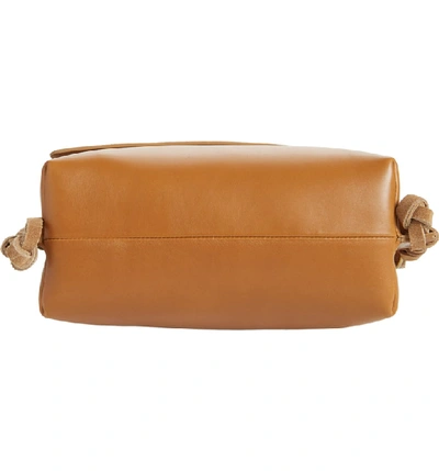 Shop Isabel Marant Asli Leather Shoulder Bag - Brown In Cognac