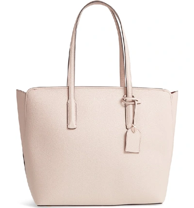 Shop Kate Spade Large Margaux Leather Tote - Pink In Pale Vellum