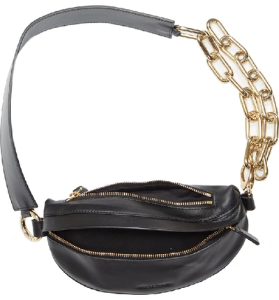 Shop Avec La Troupe Force Convertible Belt Bag - Black