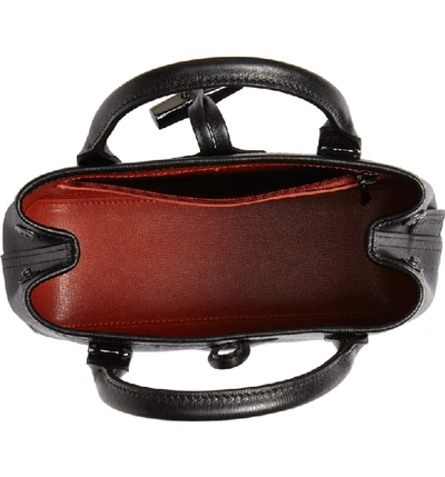 Roseau leather handbag Longchamp Burgundy in Leather - 36101714