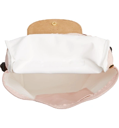 Shop Longchamp 'le Pliage' Backpack - Pink In Pink Ice