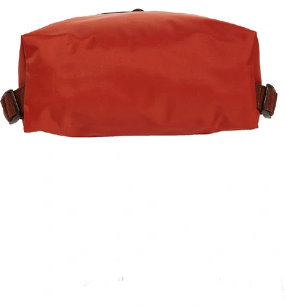 Shop Longchamp 'le Pliage' Backpack In Saffron