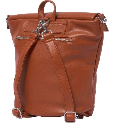 Shop Urban Originals Solo Origin Vegan Leather Convertible Backpack In Tan