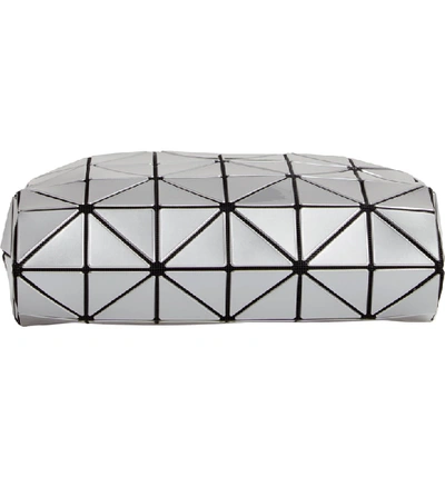 Shop Bao Bao Issey Miyake Carton Crossbody Bag - Metallic In Metallic Silver