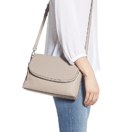 Kate Spade Large Polly Leather Crossbody Bag - Beige In Warm Taupe |  ModeSens