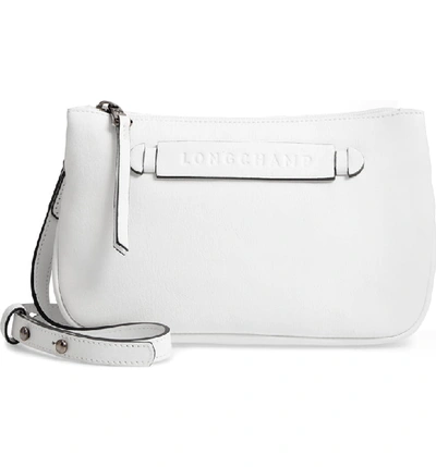 Longchamp 3d Leather Crossbody Bag - White | ModeSens