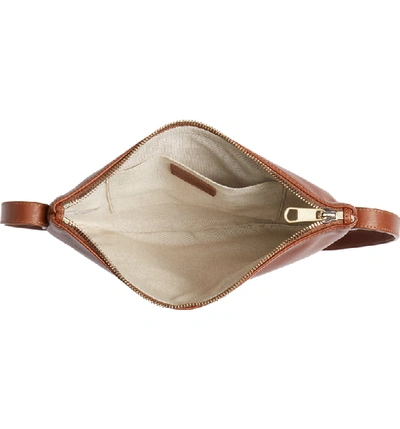 Shop Apc Sac Maelys Leather Crossbody Bag - Brown In Cad Noisette