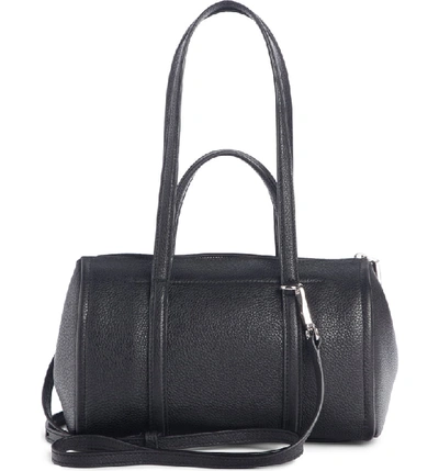 Shop Marc Jacobs The Tag 26 Bauletto Leather Bag - Black